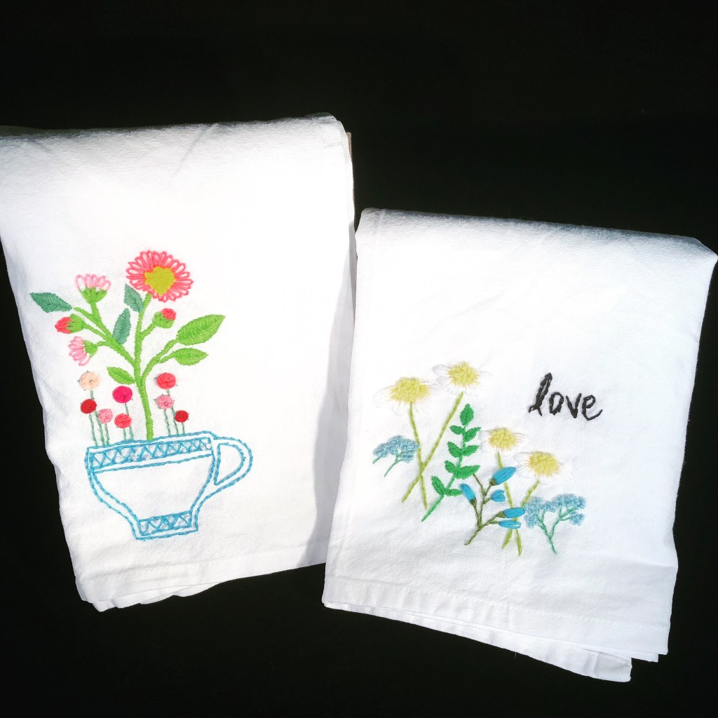 Floral Tea Towel Set