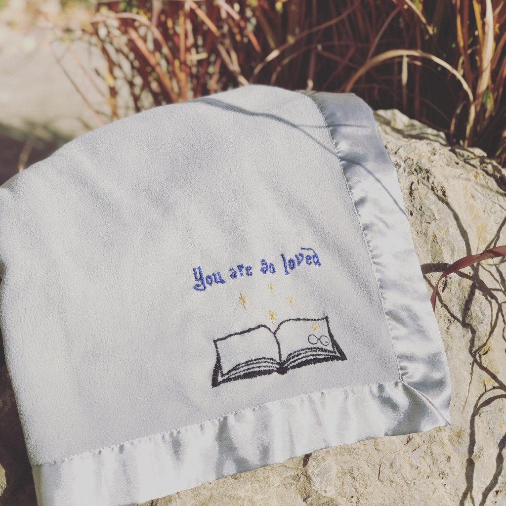 Custom Embroidered Baby Blanket