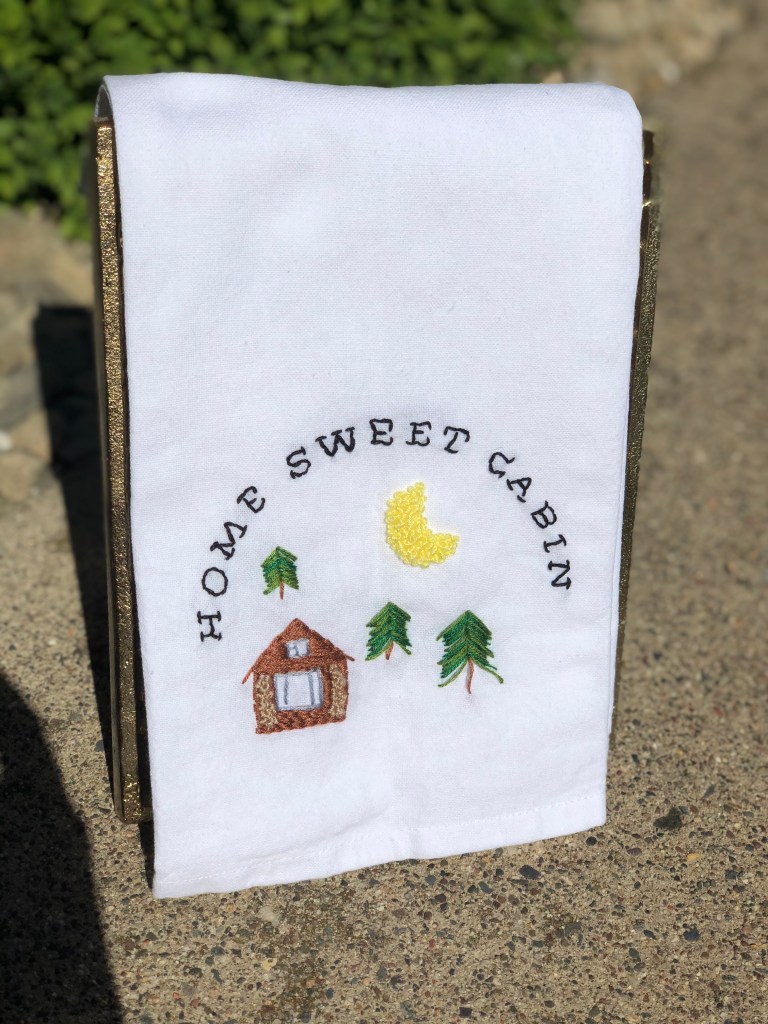 Cabin Tea Towel
