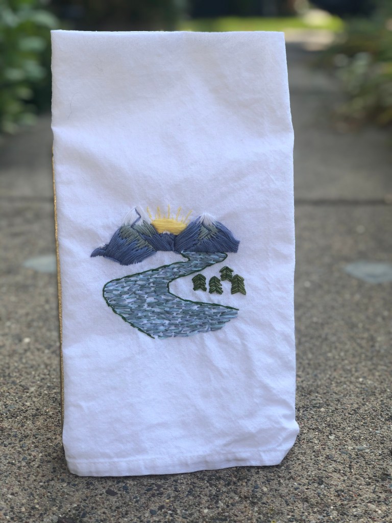Custom Tea Towel - Scenery