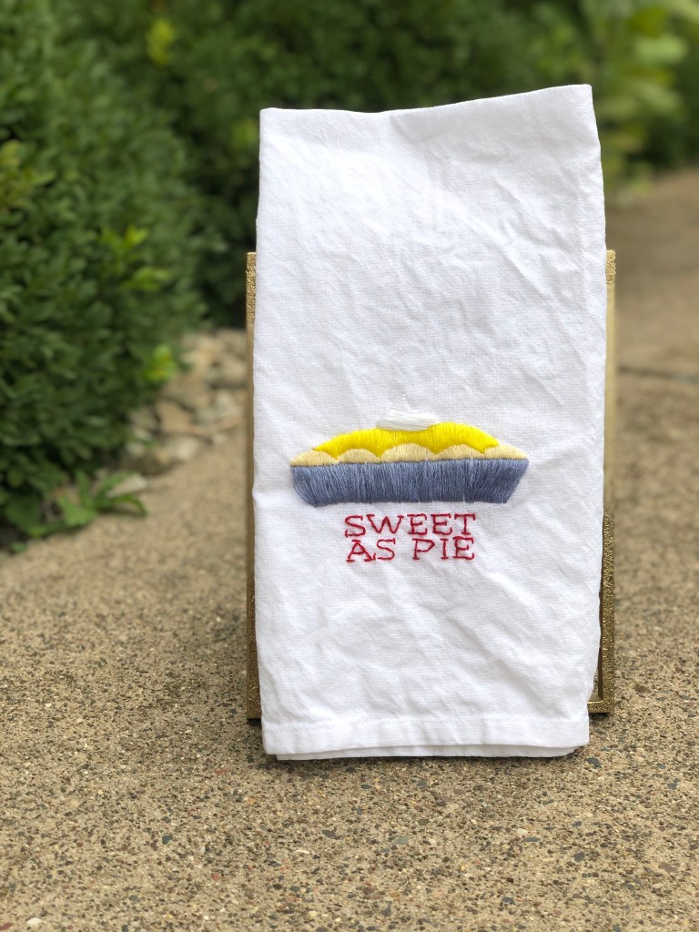 Custom Tea Towel - Sweet As Pie