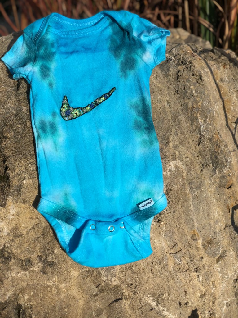 Tye-dye Baby Onesie